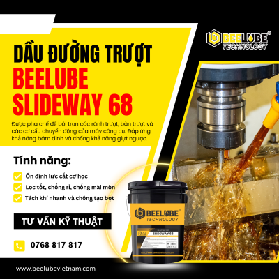 DẦU ĐƯỜNG TRƯỢT MÁY CÔNG CỤ BEELUBE SLIDEWAY 68