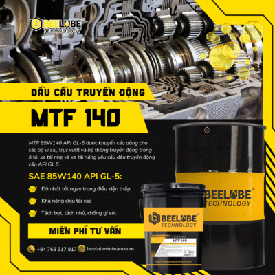 DẦU CẦU TRUYỀN ĐỘNG 𝐁𝐄𝐄𝐋𝐔𝐁𝐄 𝐌𝐓𝐅 𝟖𝟓𝐖𝟏𝟒𝟎 𝐀𝐏𝐈 𝐆𝐋-𝟓