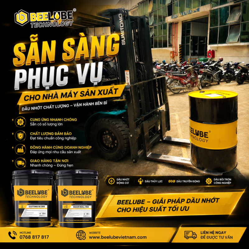 Dầu Nhớt Cho Nhà Máy Sản Xuất – Giải Pháp Bảo Vệ Máy Móc, Tối Ưu Hiệu Suất 247bl